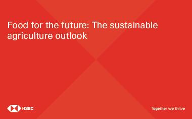 food for future - sustainable agriculture outlook webinar