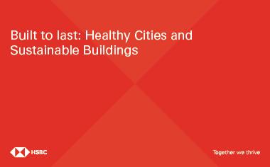 heatlhy cities and sustainable buildings webinar
